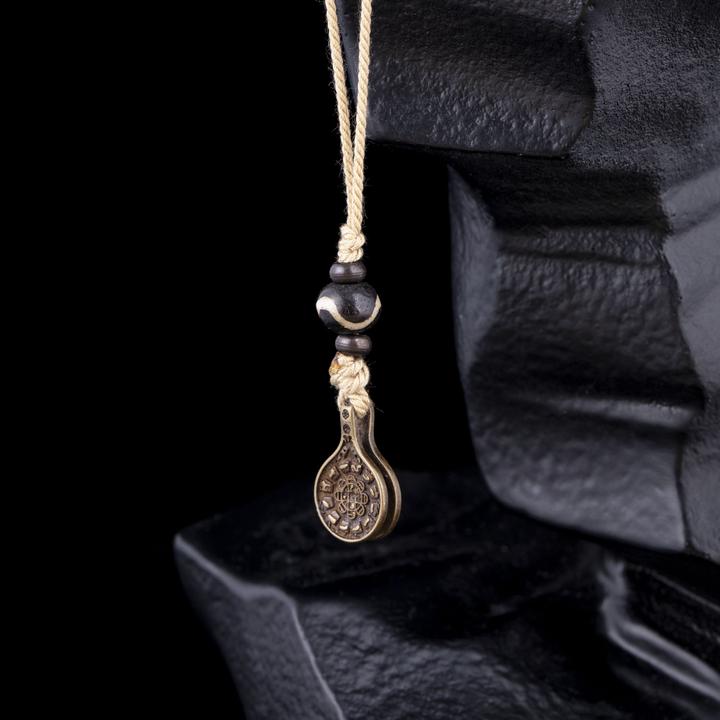 LRGE72/九宫铜牌小挂件（多样性发）