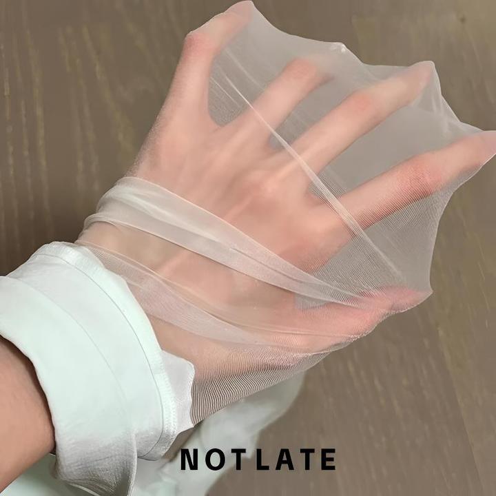 薄荷曼波绿色丝袜女春秋夏季超薄款防勾丝显白色0d美肤打底连裤袜