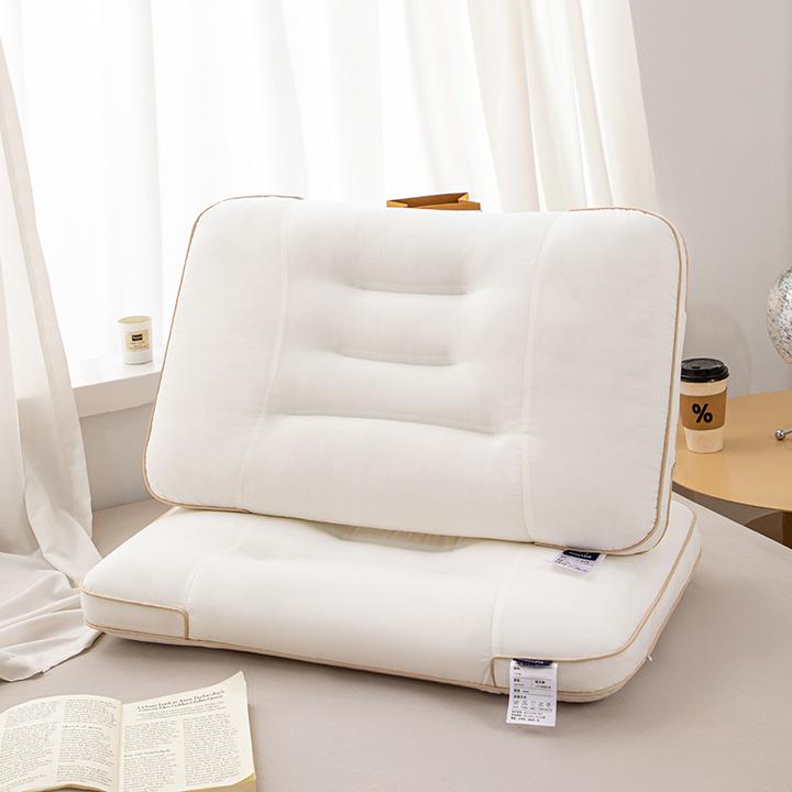 枕头枕芯护颈椎助睡眠枕分区枕单人家用成人舒适枕头学生宿舍整头