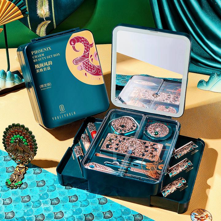 【生日礼物推荐】凰颜凤韵彩妆化妆品套装送女朋友送老婆美妆礼盒