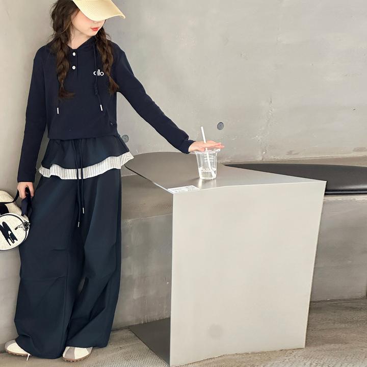 简约潮牌店铺儿童服装2025年新款衣服女童装秋装套装6-12岁高级感