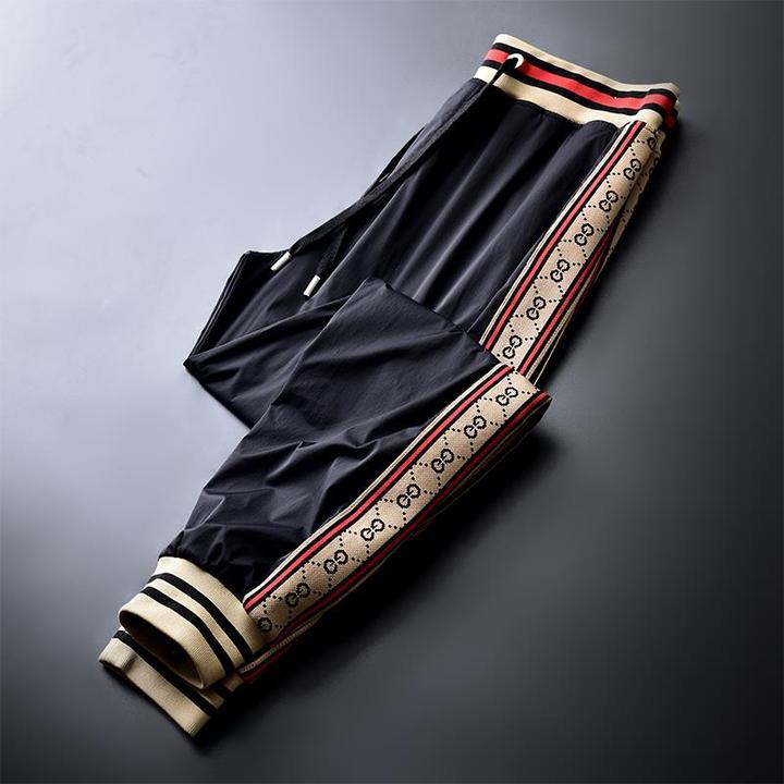 香港Npkp Couture正品/高档薄款速干运动裤男士潮牌痞帅束脚卫裤