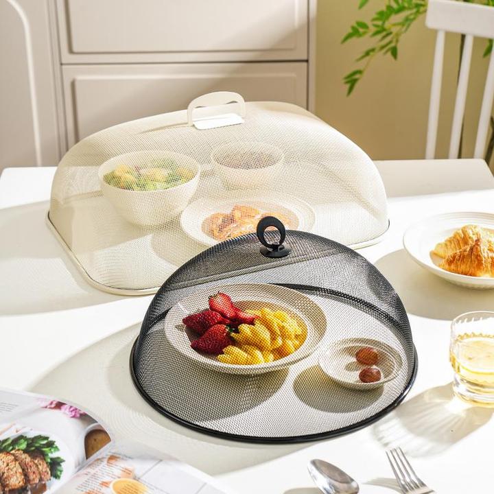 舍里北欧盖菜罩家用防苍蝇蚊遮剩饭菜罩子餐桌饭桌神器新款食物罩