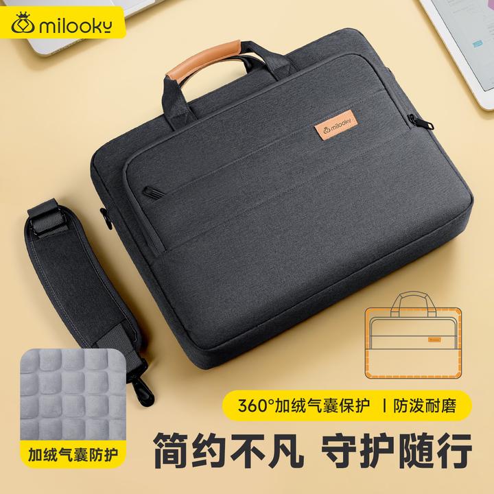 笔记本电脑包单肩手提适用联想16寸拯救者苹果14惠普15.6华为18寸