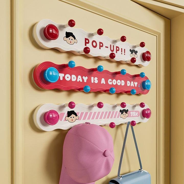 多巴胺旋转吸盘联排挂钩免打孔强力承重浴室玄关卧室门后粘钩LQ