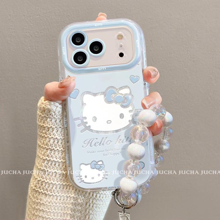 适用羽纱凯蒂猫苹果17pro手机壳全包防摔iphone17air不撞款可爱卡