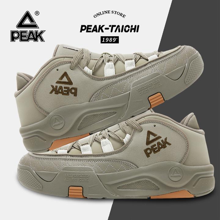 匹克态极鲨鱼鞋新款运动鞋户外防滑跑步鞋复古男女板鞋-DB530187