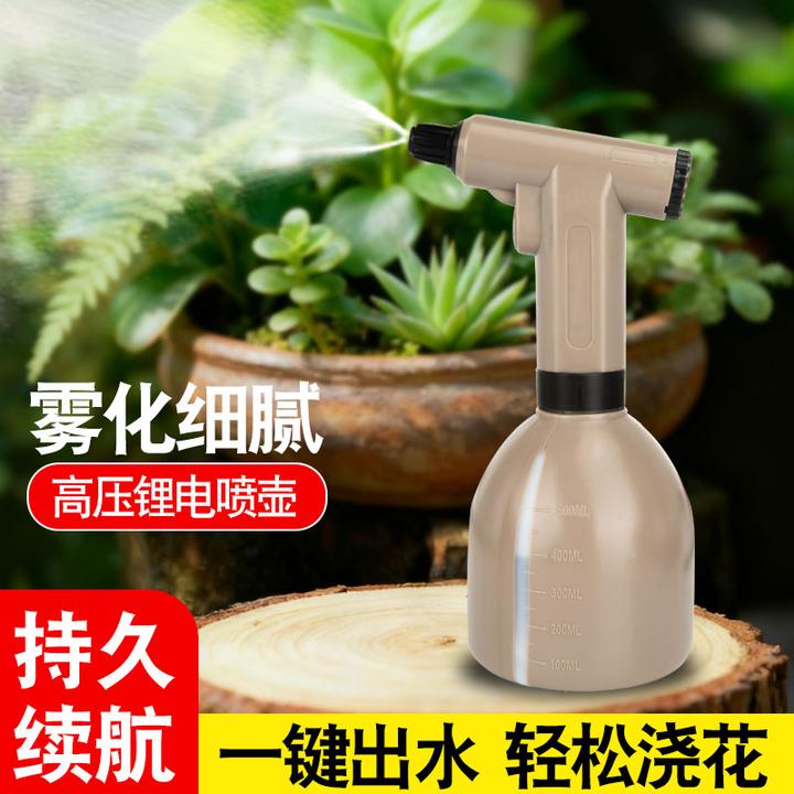 喷壶浇花家用电动小型喷雾器大容量清洁消毒打药专用高压洒水壶