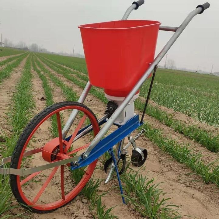 新疆西藏农业粉剂肥料手推两用玉米花生大豆播种追肥施肥