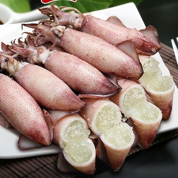 青岛满籽海兔鲜活带籽籽乌笔管鱼鱼带籽笔管鱿鱼冷冻水产海兔