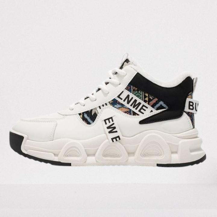 2025新款秋季加绒男鞋百搭男士日常跑步运动舒适潮鞋休闲保暖男鞋