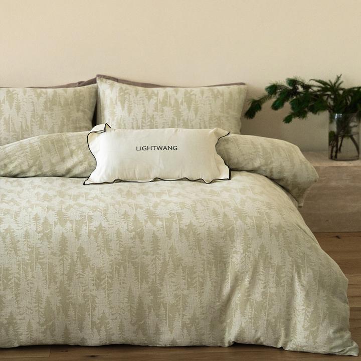 A类棉麻质感丨四件套2025新款床单被套床笠款复古高级感床品