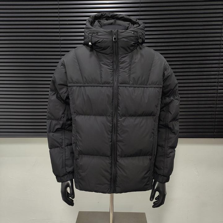 极寒连帽羽绒服男款冬季泡芙鸭绒面包服外套情侣户外保暖羽绒服男