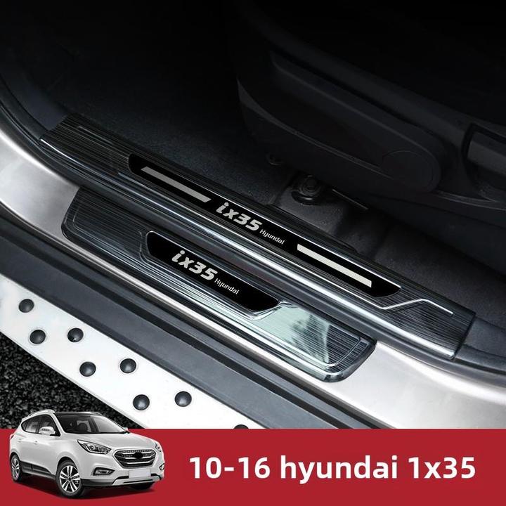 适用于10-16款现代ix35迎宾踏板门槛条改装 15款ix35车门踏板装饰