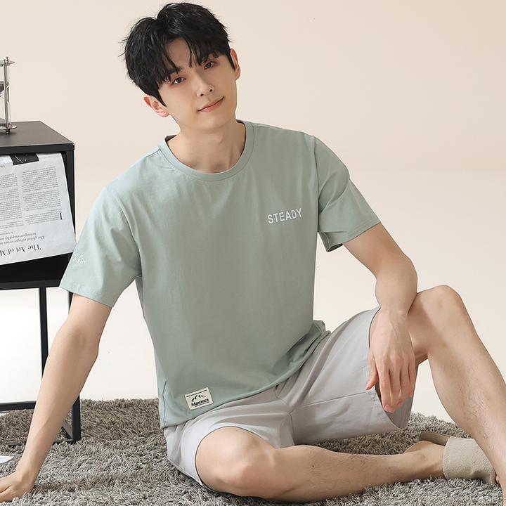 莫代尔男士睡衣男款爆款2025新款高级感轻奢夏季可外穿家居服套装