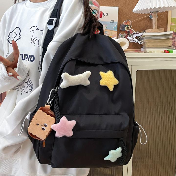 爆款新款双肩包旅游专用双肩包女大学生女款书包百搭包包