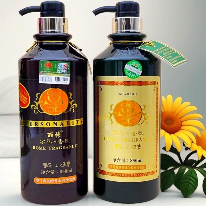 正品罗马香氛洗发水柔顺去屑控油滋润洗发露护发素 发廊专用包邮