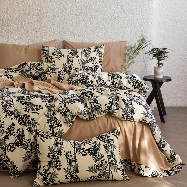 轻奢赫本风纯棉加厚磨毛四件套秋冬款纯棉100%全棉被套床单床笠款