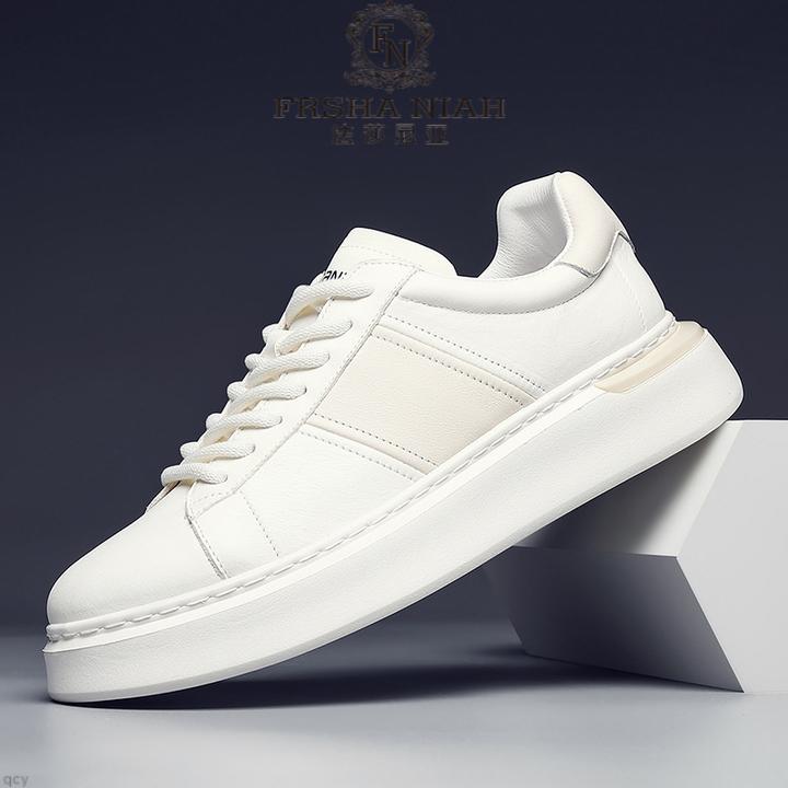 法莎尼亚男鞋夏季百搭小白鞋男款透气板鞋低帮男士休闲鞋时尚潮鞋