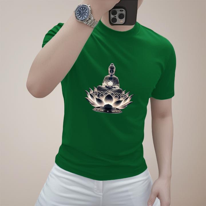 2025新款时尚潮流新中式休闲男士上衣百搭圆领纯棉短袖T恤打底衫