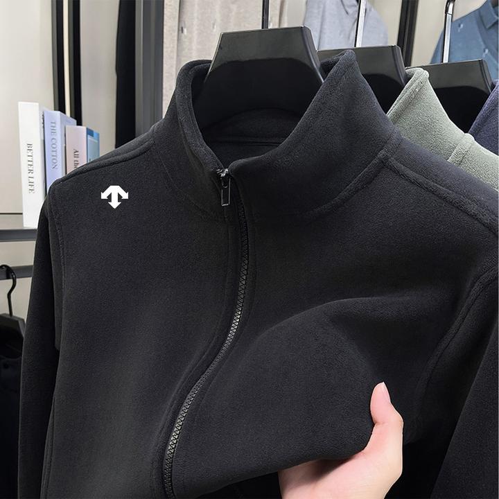 【奥特莱斯撤柜】迪桑家卫衣男款上衣冬季户外上衣抓绒衣运动服加厚