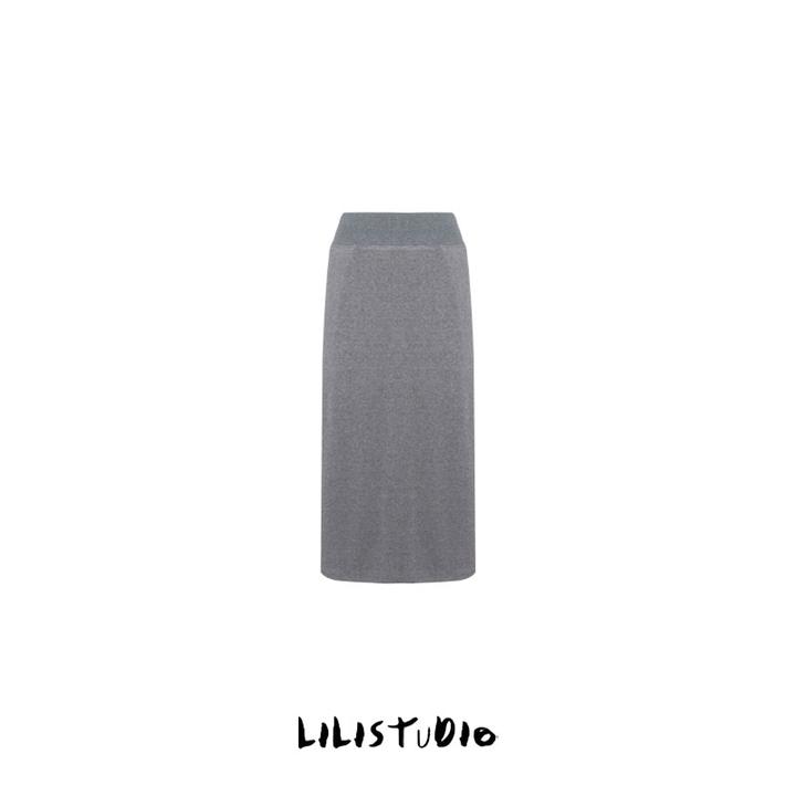 PCNY「悦己」不理理冬季新款女装时尚休闲百搭半身裙