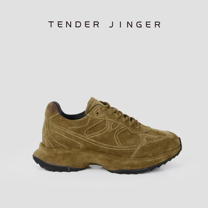 Tender Jinger｜线下专供 反绒厚底休闲运动鞋 M250841