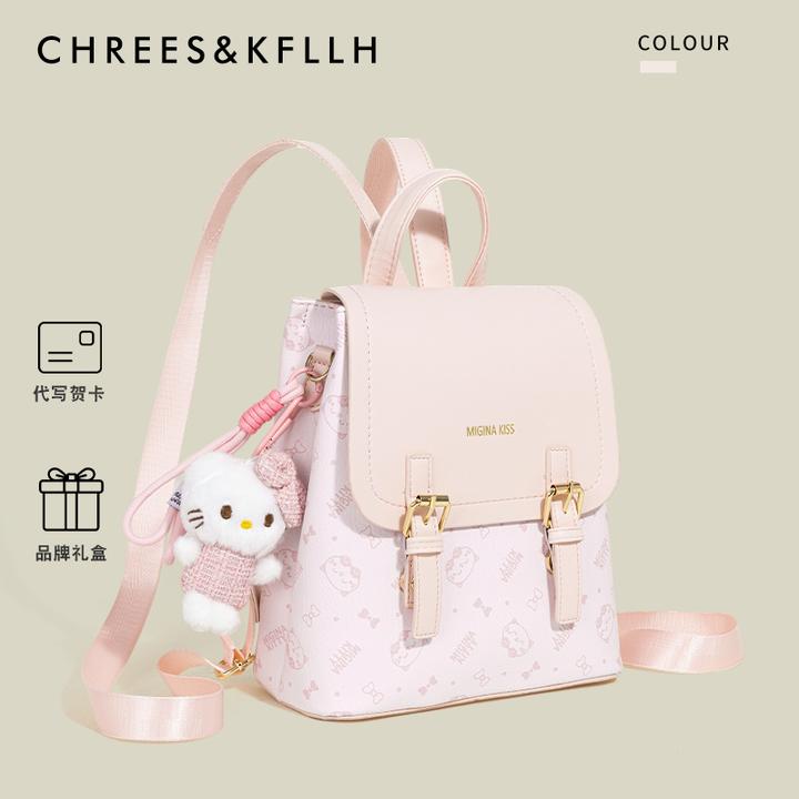 CASPER&KEANU生日礼物女生双肩包2025新款大容量学生书包旅行背包