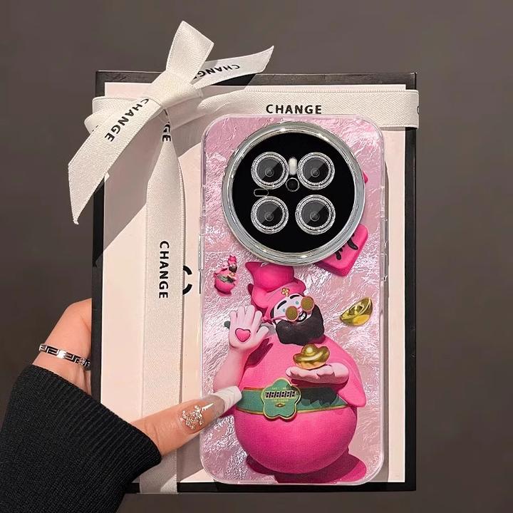 發财财神爷适用华为mate70pro手机壳pura70pro情侣mate60防摔高级