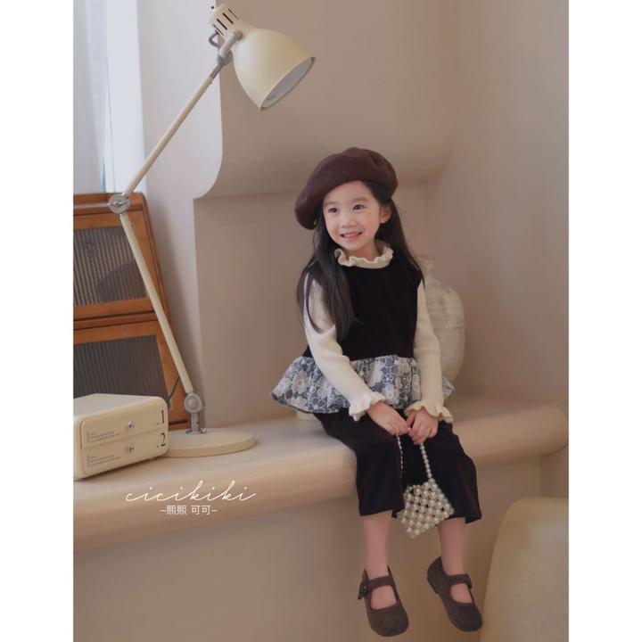 现货【娜恩菲比】儿童童装秋冬洋气套装 熙熙可可BX2438 KZ24111