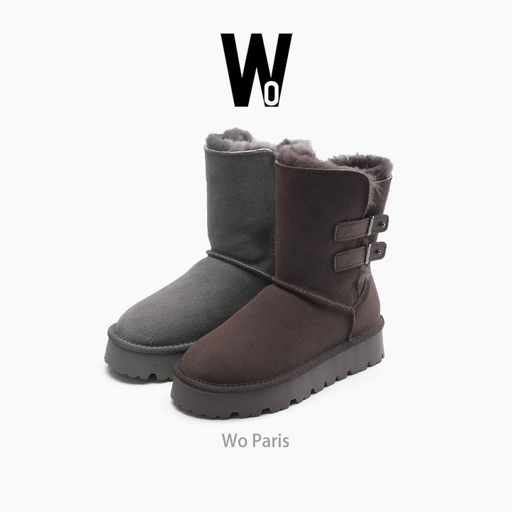 D8955006A北极熊中筒雪地靴