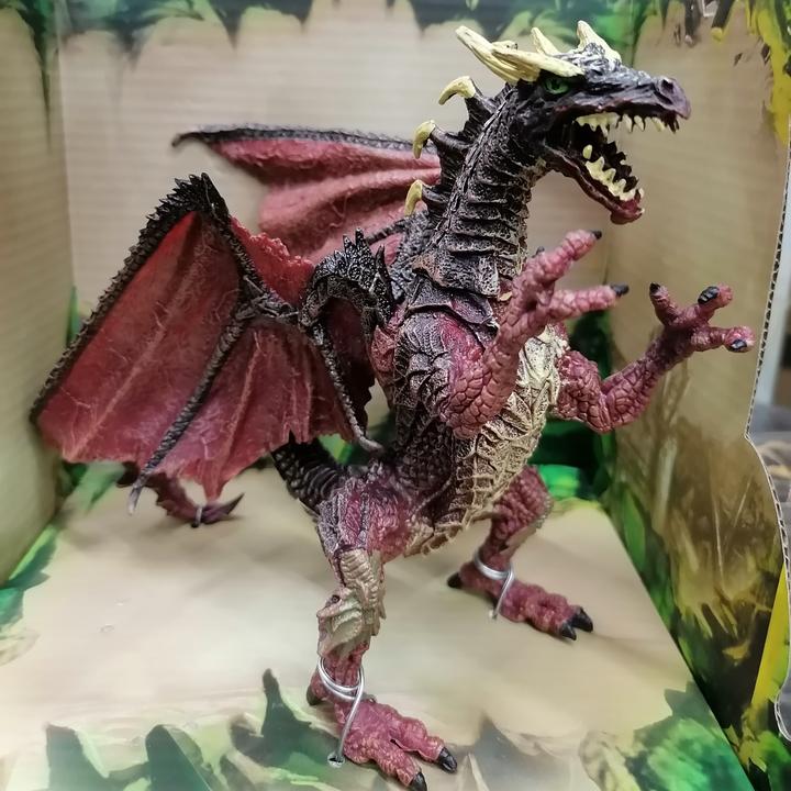 新奇仿真西方魔域恐龙模型龙摆件怪兽恐龙时间龙儿童玩具小朋友