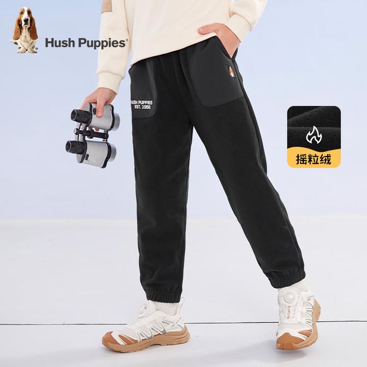 暇步士童装秋季新款休闲裤时尚儿童针织长裤