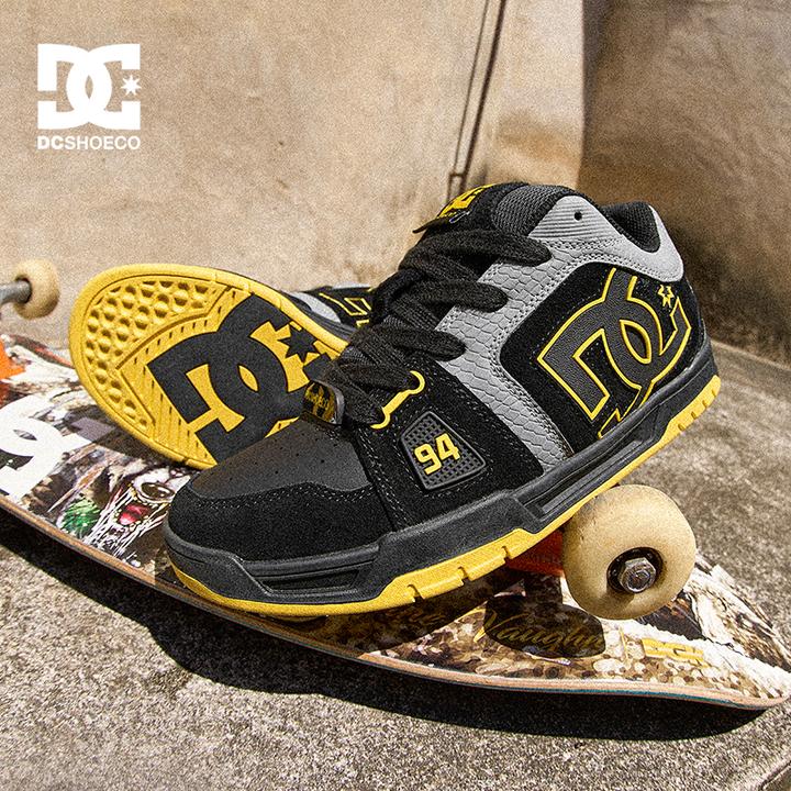 DCSHOES STANE PRO 冬季新款运动板鞋潮流黑色面包鞋百搭休闲男鞋