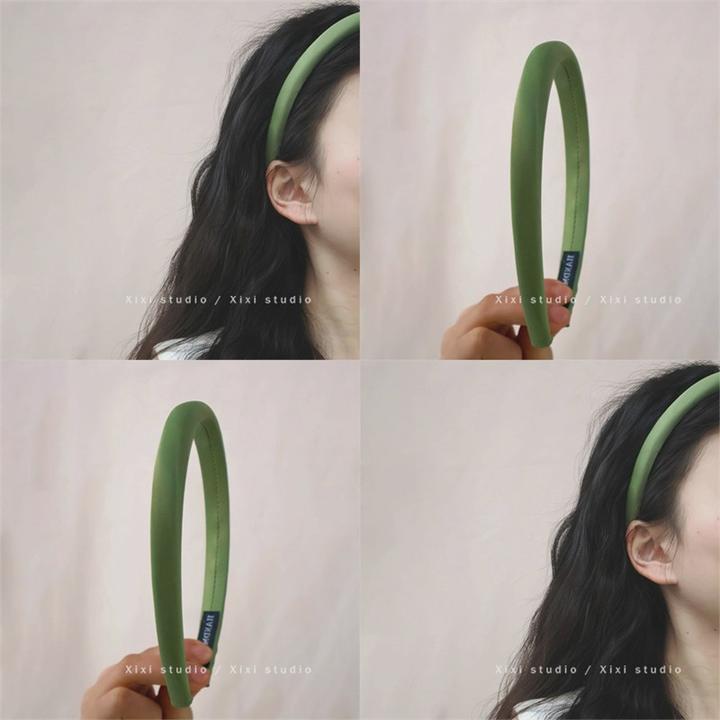 甜心娇女!复古缎面发箍!高级感头箍简约百搭头捆旅行发卡头饰女