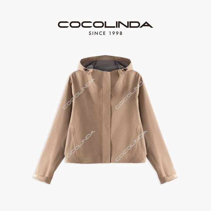 COCOLINDA | 户外防水短款夹克连帽外套C2843