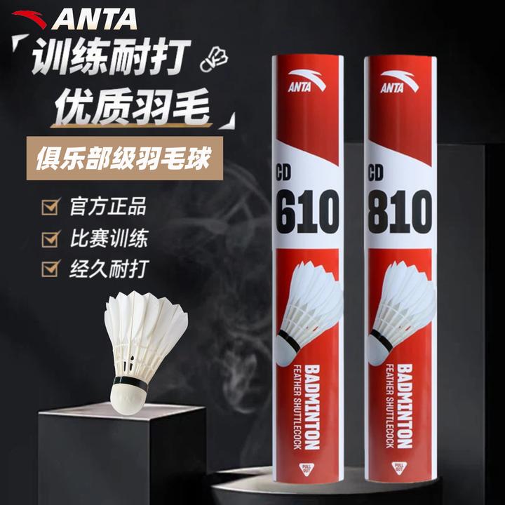 ANTA/安踏专业鸭毛羽毛球耐打稳定比赛专用室内外训练用球