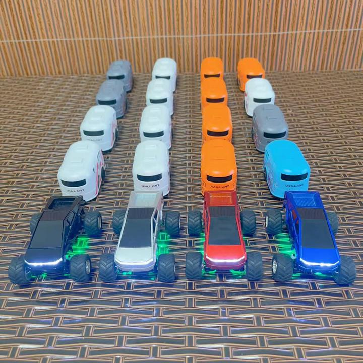 遥控小火车玩具  多挂小火车  多挂房车  蓝牙手机遥控  三档变速