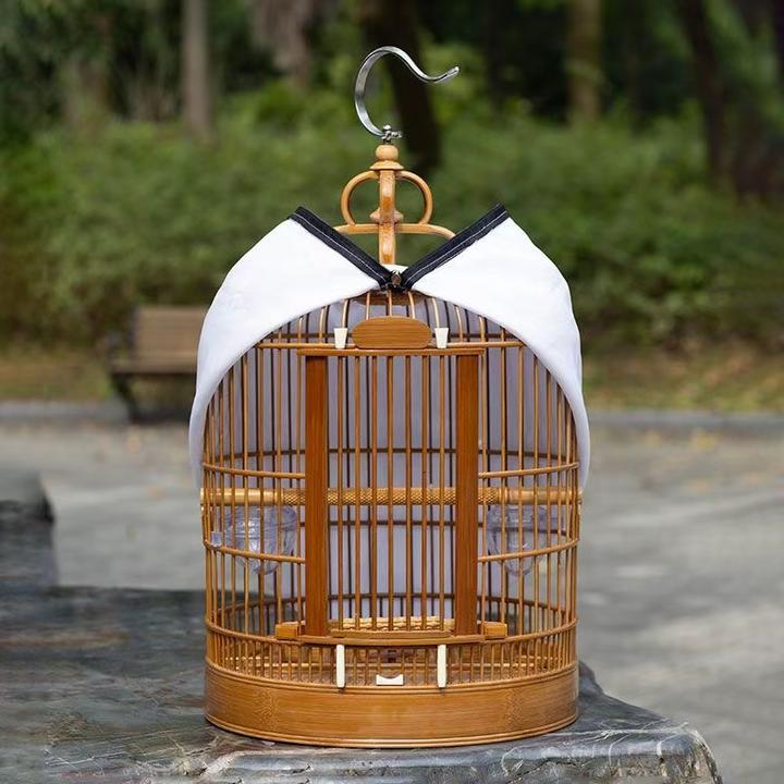 高档全套川笼广西底画眉鸟笼全套平底手工新款中大号鹩哥笼八哥笼