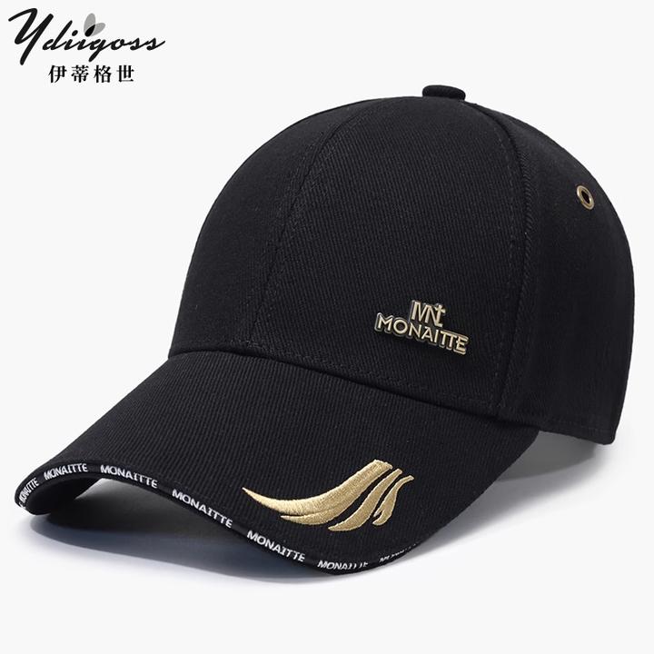 YDIIGOSS帽子男士夏季大头围鸭舌帽时尚棒球帽户外运动防晒遮阳帽