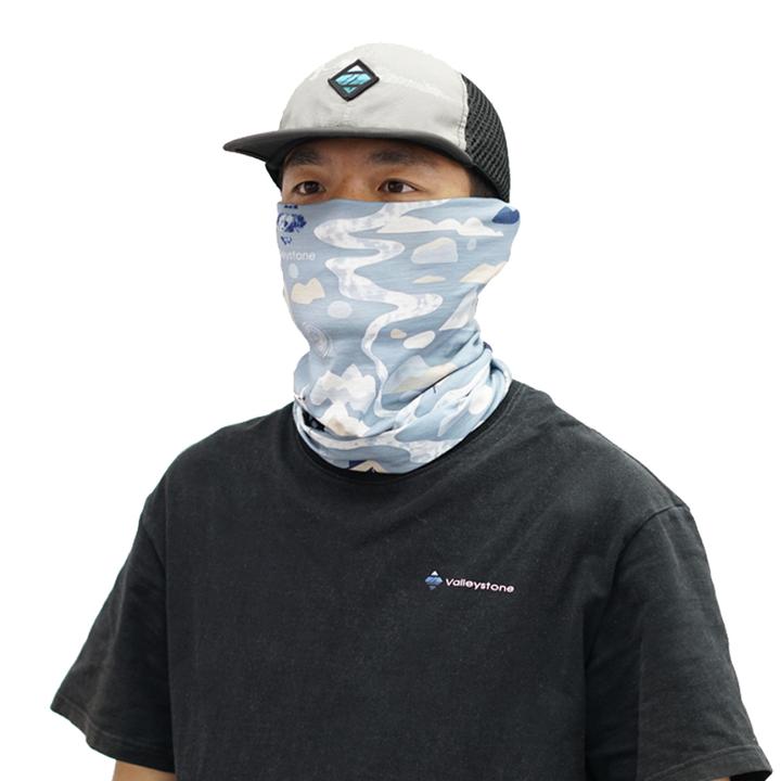 Valleystone山谷溪石魔术头巾徒步户外登山骑行钓鱼原创防晒UPF