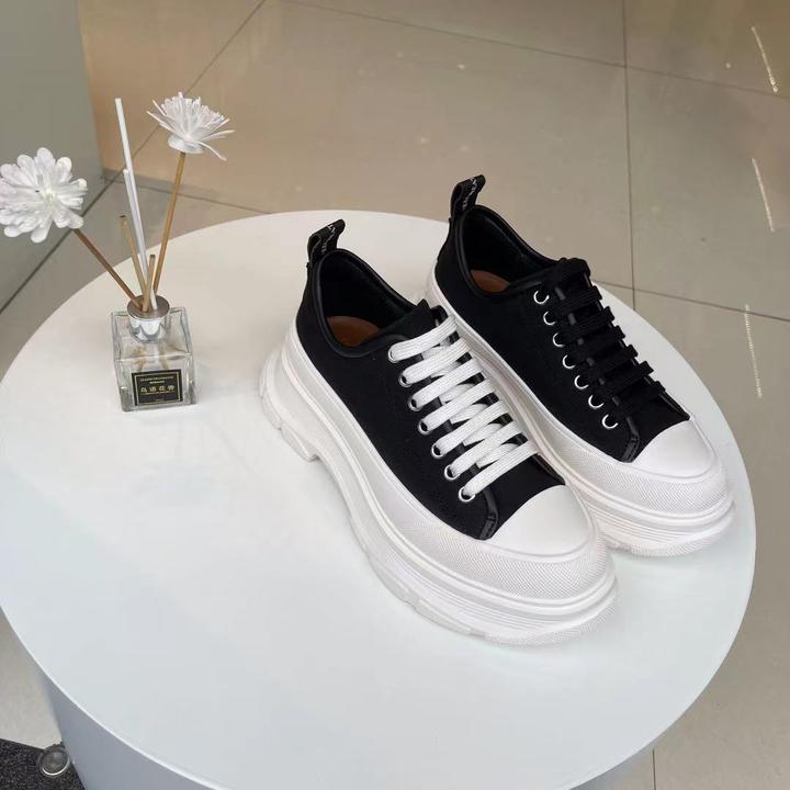 深呼吸DEEP BREATH深呼吸 时尚厚底绑带低帮帆布鞋 12179百搭潮鞋