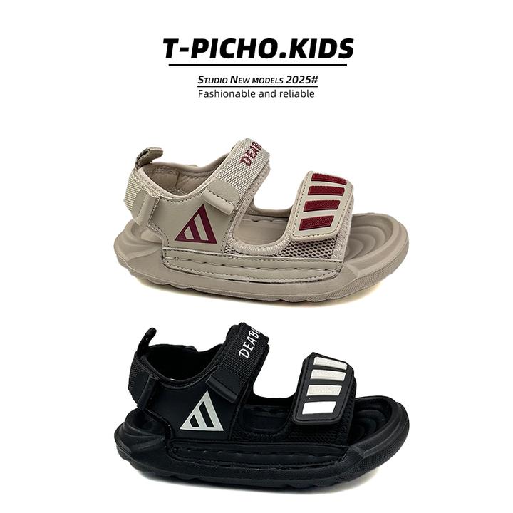 【潮童必备】（手工缝线）2025夏季新款男女童凉鞋中大童沙滩鞋-25034