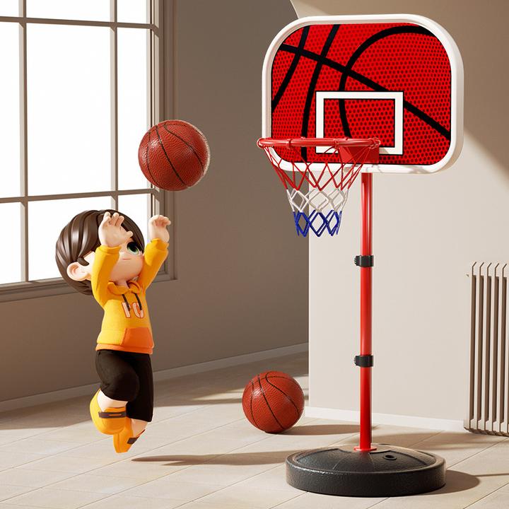 儿童篮球架可移动户外投篮球框室内家用可加水加沙幼儿园宝宝玩具