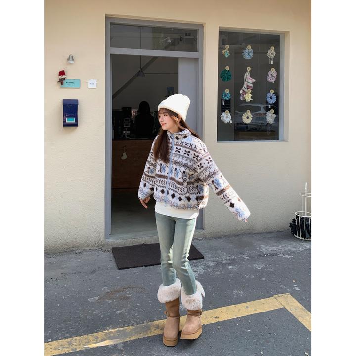 切糕自制【美腿实录】小个子秋冬小众洋气显瘦加绒紧身小脚裤牛仔裤