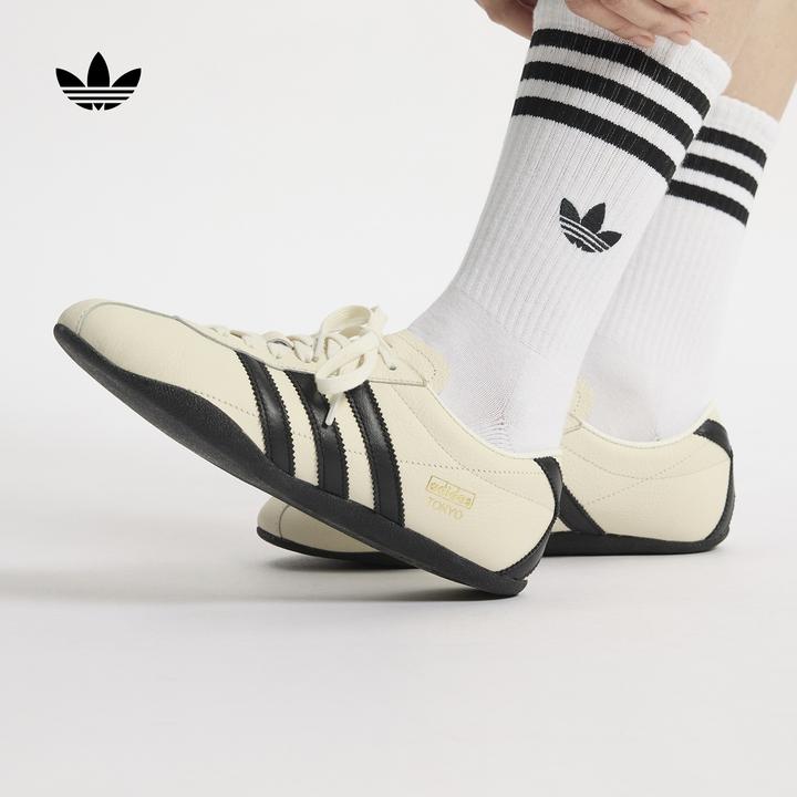 双旦礼遇阿迪达斯三叶草TOKYO W低帮经典复古薄底运动鞋女 JQ0597