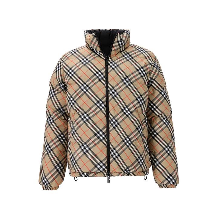 Burberry巴宝莉 新品 男士双面短款鹅绒隐藏式连帽羽绒服81101891