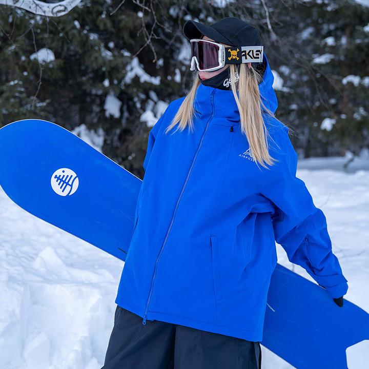 Airpose滑雪服女男款冬季3L单板户外加厚防风宽松美式新款滑雪衣