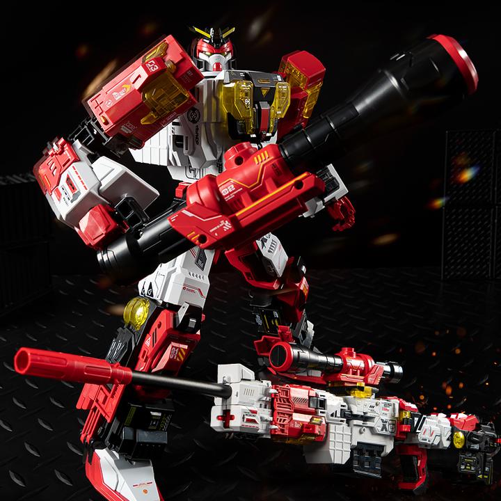 新品可发射巴雷特变形机器人可变形玩具金刚模型狙击枪男孩礼物