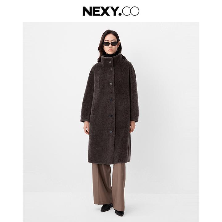 NEXY.CO/奈蔻气质时尚显瘦中厚外套XK00742D4